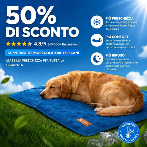 Frosty™ - Tappetino rinfrescante e termoregolatore